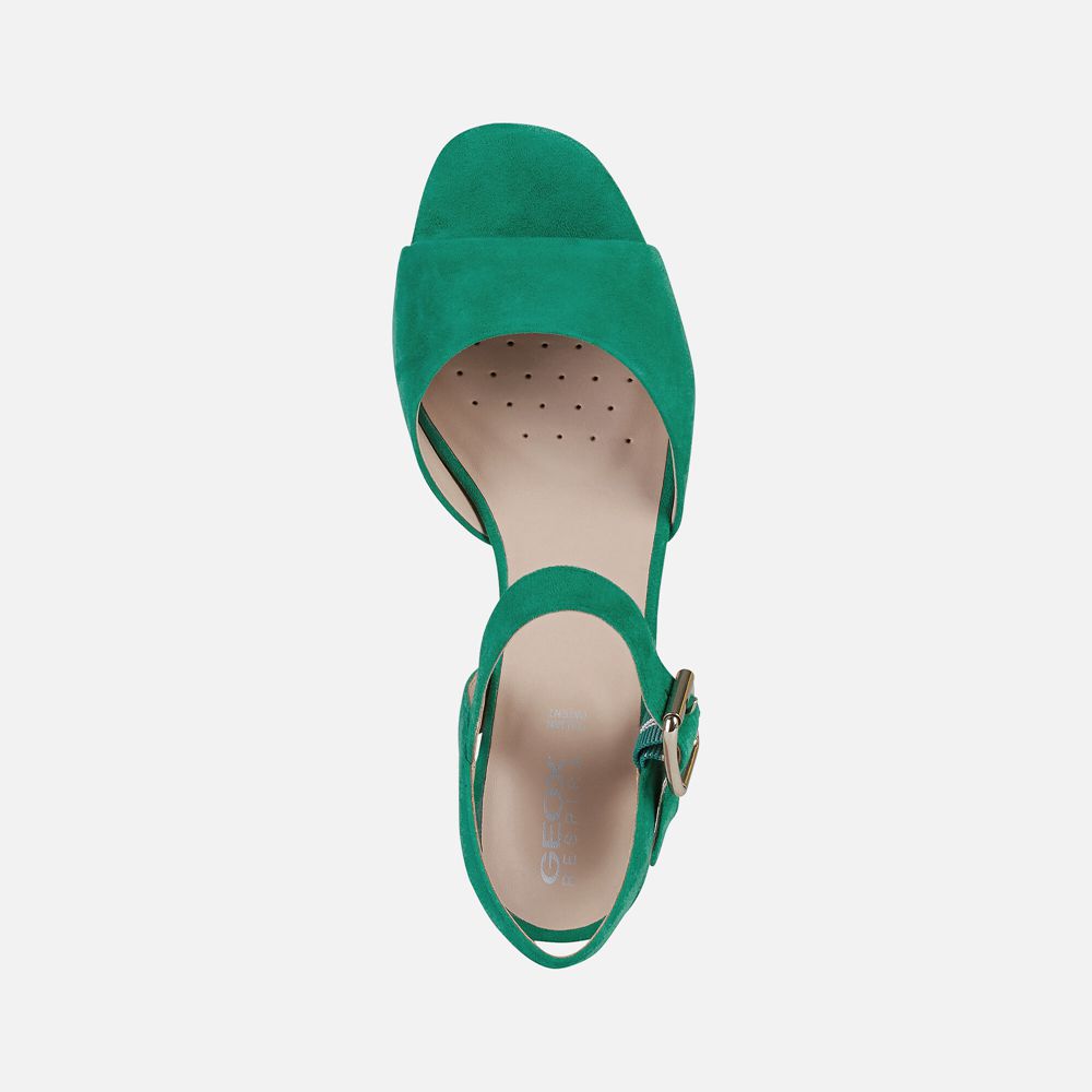 Sandalias Geox Senhora Verdes - Ortensia - SNLIU3847